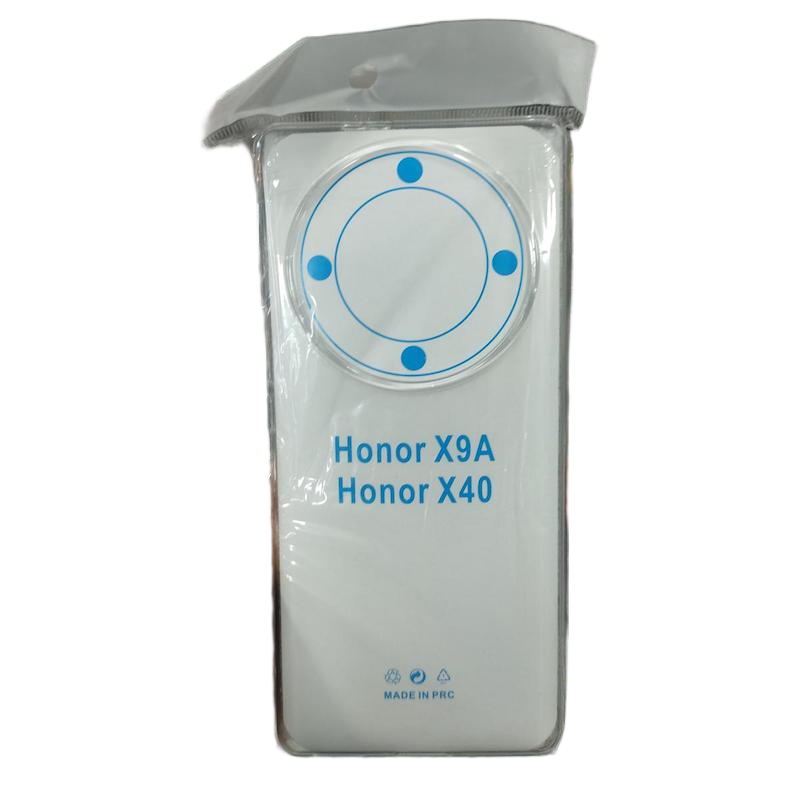 Picture of For Honor X9a Case TPU Cover Clear Back Air Cushion Soft Silicone Shockproof Anti-Scratch Protective Bumper Shell Back Cover for Honor X9a