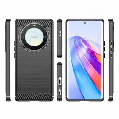 Picture of For Honor X9a Phone Case Slim Shock Absorption Flexible TPU Rubber Full Body Protective Phone Cover