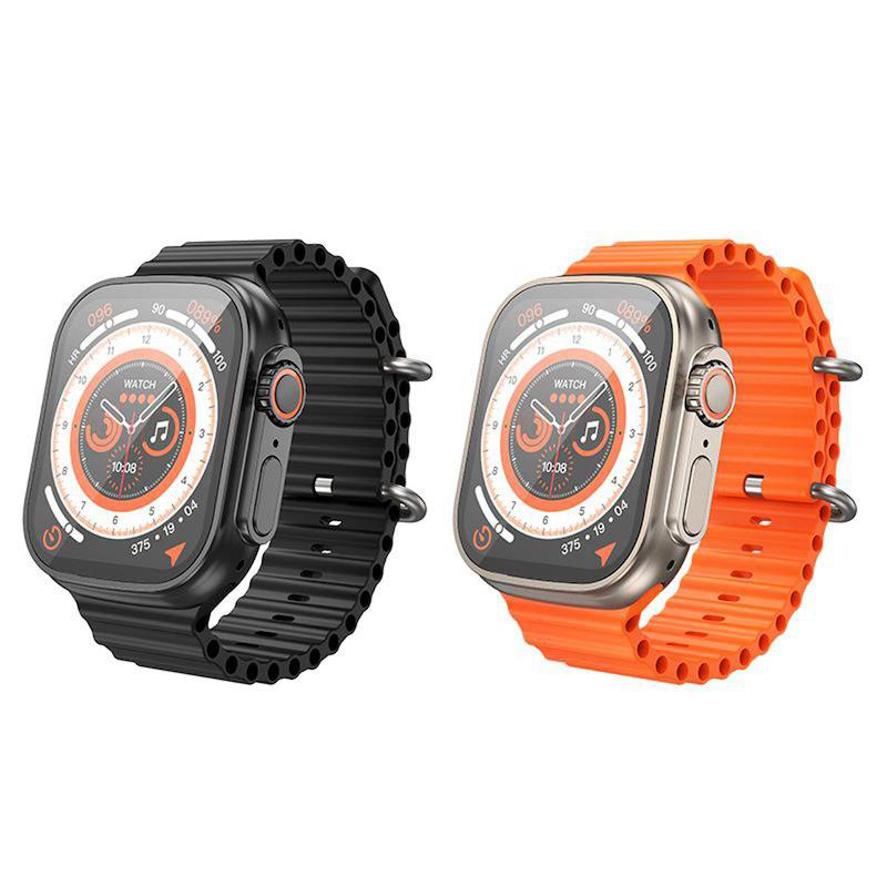 Picture of HOCO Y12 ULTRA SMART WATCH SUPPORT SPORTS BLUETOOTH CALLING HEALTH MONITORING BLUETOOTH 5.0, IP67 WATERPROOF