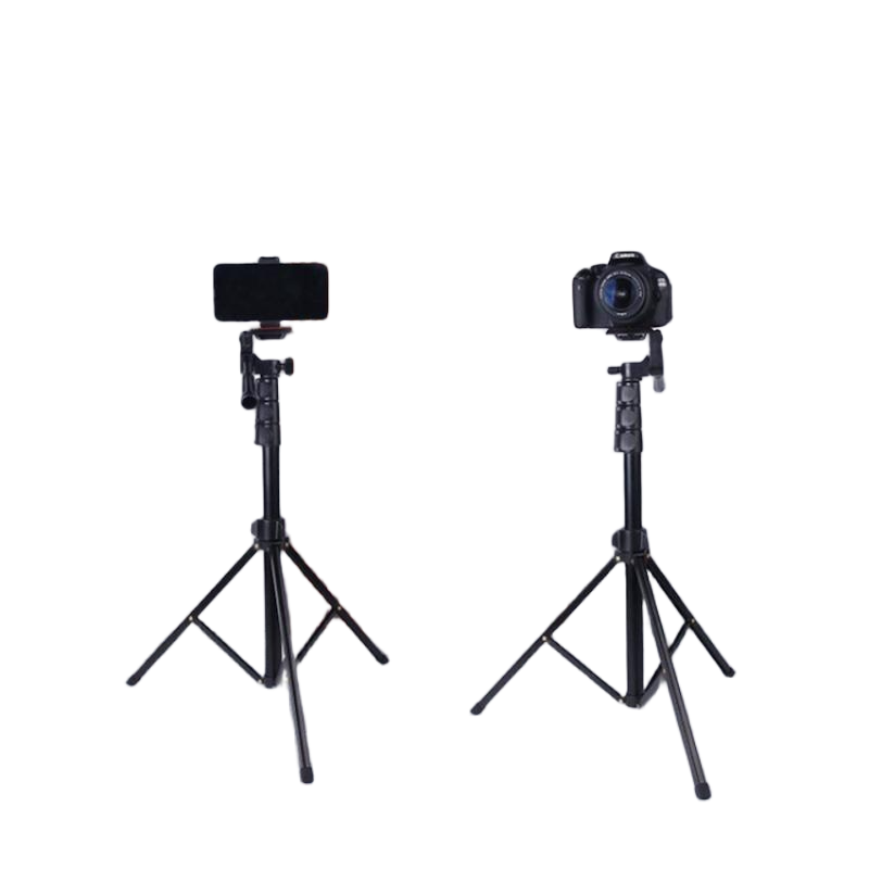 Picture of JMARY KP-2206 Tripods 1.7M Multi-functional Adjustable Portable Camera Tripod Tele-folder Floor Stand For Live Broadcast Selfie Video Making Stand
