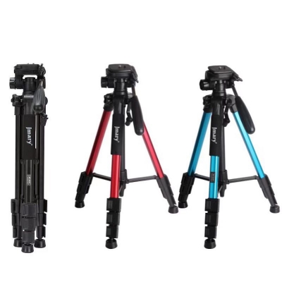 Picture of Jmary KP-2234 3-Way Pan Head Aluminium Section Legs Professional Tripod Stand For DSLR Cameras GoPro