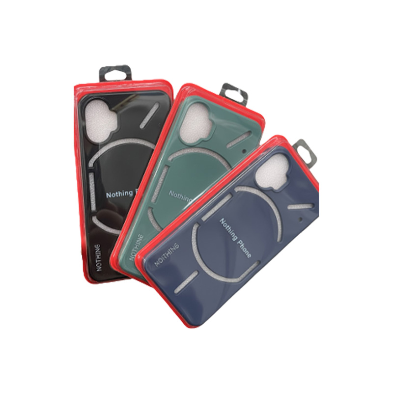 Picture of For Nothing Phone 2 Case Liquid Rubber Silicone Shockproof Case Silicone Back Cover