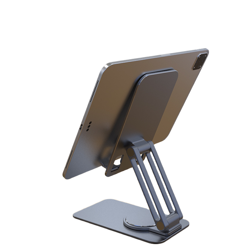 Picture of Jmary MK60 Rotating Stable and Antiskid wide Compatibility Foldable Desktop Holder Vertical Horizontal Stand For Mobile and Tablet iPad