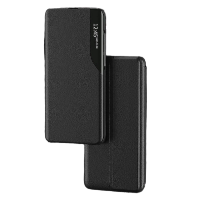 Picture of For Vivo Y27 Flip Case Window View Flip Stand Cover PU Leather Protective Case Luxury Kickstand Window Shockproof Flip Cover