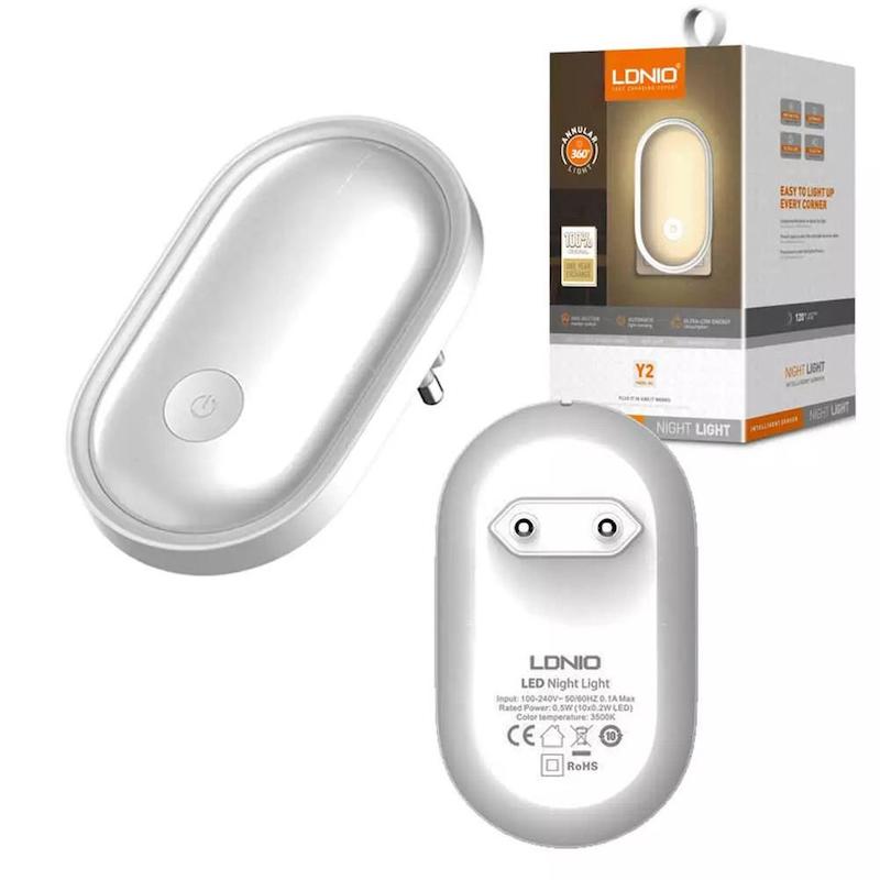 Picture of LDNIO Y2 INTELLIGENT SENSOR NIGHT LIGHT SLIM DESIGN PREMIUM QUALITY DREAM LIGHT