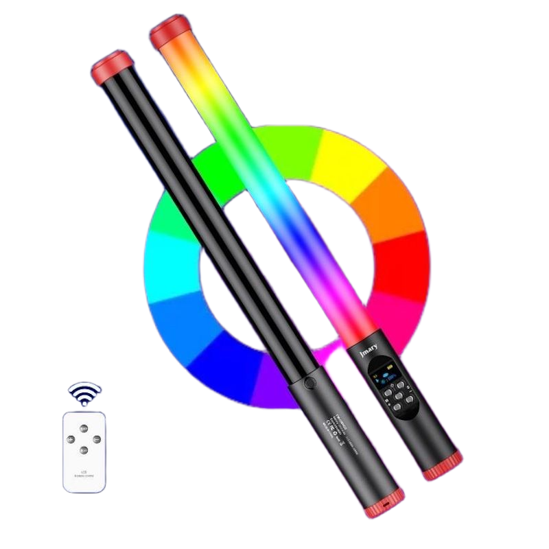 Picture of Jmary FM-128 RGB LED Light Waterproof Lighting Bar With OLED Display Indicator