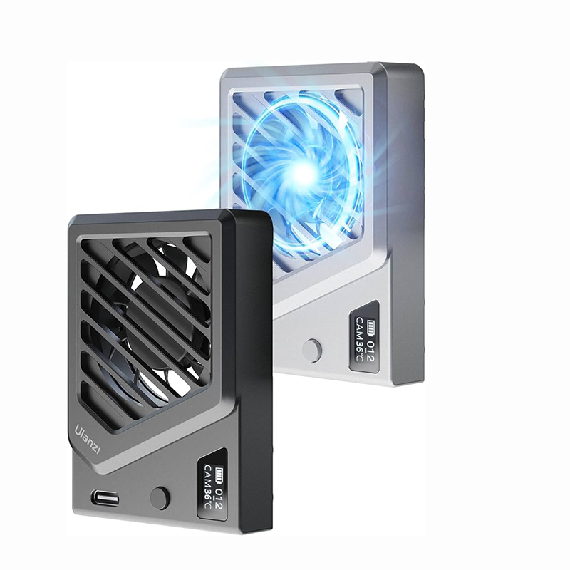 Picture of ULANZI CA25 Cooling Cooler Fan Accessories For Camera DSLR Mirrorless Sony Canon FUJIFILM Nikon BLACK SILVER