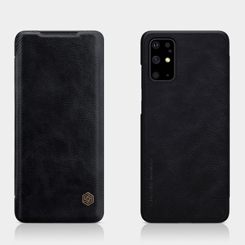 Picture of For Samsung Galaxy S20 Plus Flip Case NILLKIN Vintage Qin Flip Cover Wallet PU Leather PC Back Cover For Samsung Galaxy S20+ Case