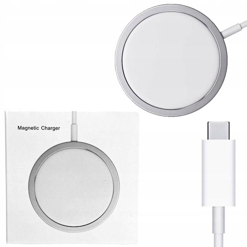 Picture of MagSafe Charger iPhone 15 Series 14 Series 13 Pro Max Magnetic Charger Wireless Fast Charging Cable Portable Charging Cable Compatible with iPhone SE13 12 11 X Mini AirPods Pro Starke