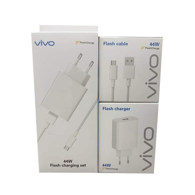 Picture of Vivo Flash Charger 44 Watt QuickCharge 4.0 44W Flash Charger Compatible with Vivo V23 V23e V25 V25e Y73 Z1x Z5 V19 V20 V20 Pro V20 SE V21 and other Smartphones