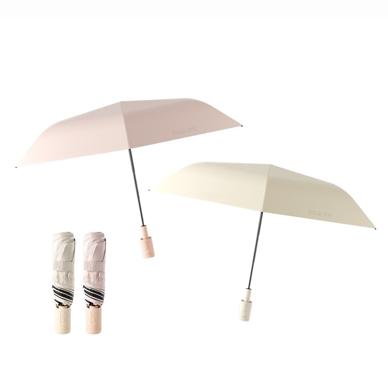 Picture of Jisulife FA52 Portal Umbrella Fan Portable Umbrella Sun Umbrella model Sun Life 1 with Built-in Fan 1 Pcs