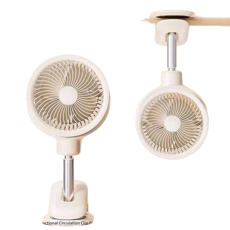 Picture of XUNDD XDOT-063 Desktop Clamp Circulating Fan 6000mAh Long Battery Lightweight and portable Extentable Height