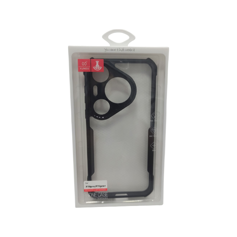 Picture of XUNDD CASE For Huawei Pure 70 Pro / Pura 70 Pro+ Phone Cover Military Grade Black Bumper Case Airbags Shockproof Protective Transparent Back Cover