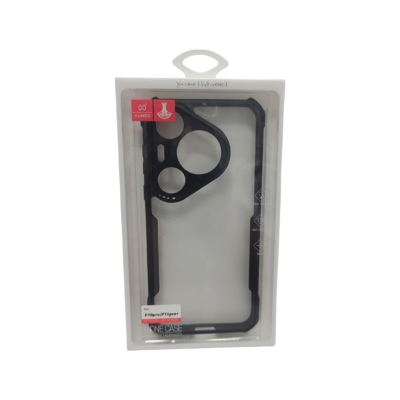 Picture of XUNDD CASE For Huawei Pure 70 Pro / Pura 70 Pro+ Phone Cover Military Grade Black Bumper Case Airbags Shockproof Protective Transparent Back Cover