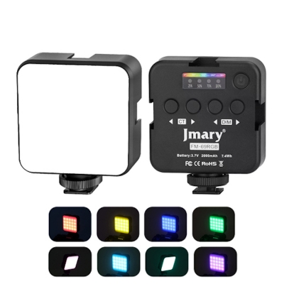 Picture of JMARY FM-69RGB Portable RGB Mini Video Light Camera Light Photography Lighting Lamp