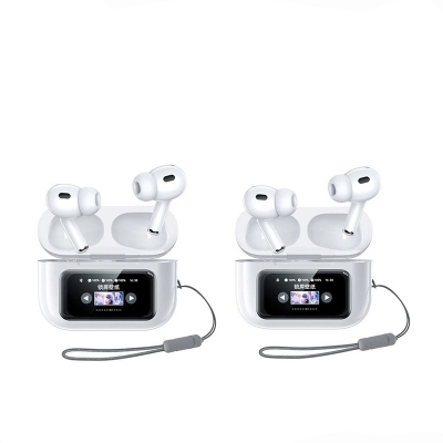 Picture of REMAX CozyPods W30N TWS Airpods Pro 2nd Generation Noise-Cancelling ANC True Wireless Earbuds with Touchscreen