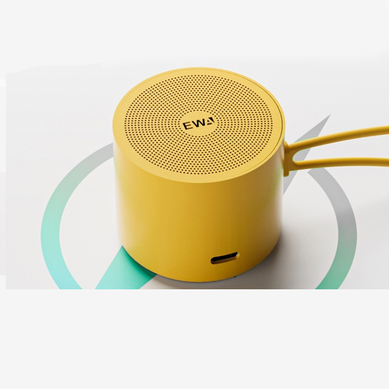 Picture of EWA A127 Mini Bluetooth Speaker 5.0 Wireless Speaker Heavy Bass Portable Mini Size Portable Speakers Connect via Bluetooth 5.0 More Stable connection TWS Function Connect 2 devices Let the Sound