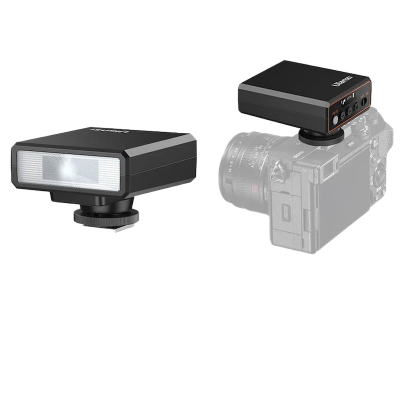 Picture of Ulanzi F12 Mini Camera Flash Speedlite GN12 LCD Standard Shoe Mount For Sony Nikcanon Olympus DSLR Camera