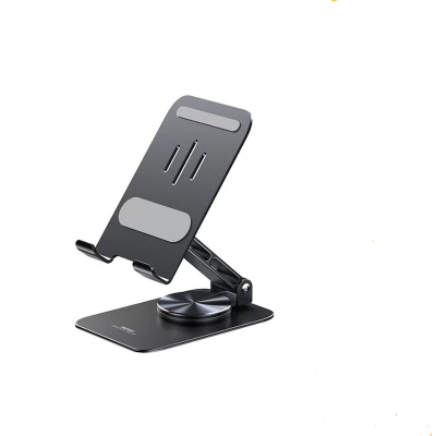 Picture of REMAX RM-C38 PRECISION ALLOY ROTARY PHONE HODLER METAL MOBILE STAND WITH 360 ROTATION / MULTI STABLE ANGLES / NON SLIP SILICONE