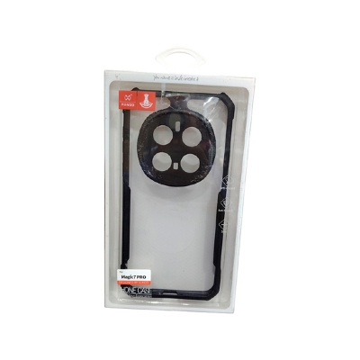 Picture of XUNDD CASE For Honor Magic 7 Pro Phone Case Air-bag Anti Drop Anti Scratch Protective Covers Shockproof Protection Miltary Grade Black Bumper Case Airbags Shockproof Protective Transparent Back Cover