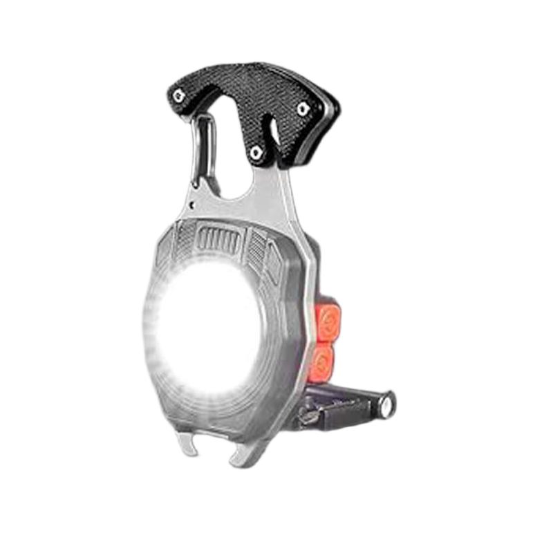 Picture of Keychain W5147 Work Light Multifunctional Cigarette Lighte r Rechargeable Portable led Strong Mini Flashlig