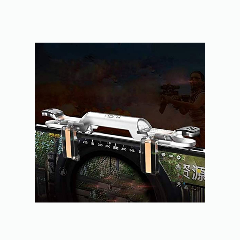 Picture of Rock PUBG Shooting Game Controller Trigger Joystick Shoot and Aim Button Cell Phone For Mobile Phone