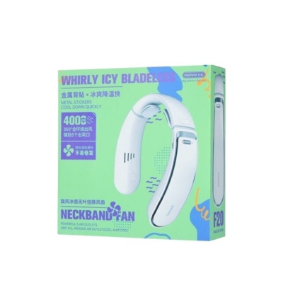 Picture of REMAX F20 Whirly Series Icy Bladeless Neckband Cooling Fan