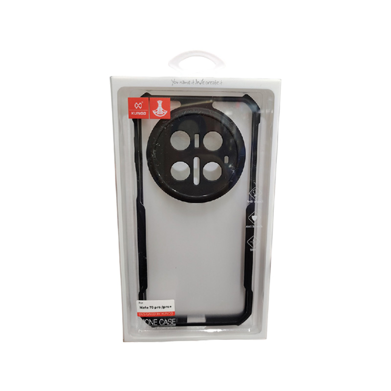 Picture of XUNDD CASE For Huawei Mate 70 Pro Mate 70 Pro Plus Phone Case Air-bag Anti Drop Anti Scratch Protective Covers Shockproof Protection Miltary Grade Black Bumper Case Airbags Shockproof Protective Transparent Back Cover