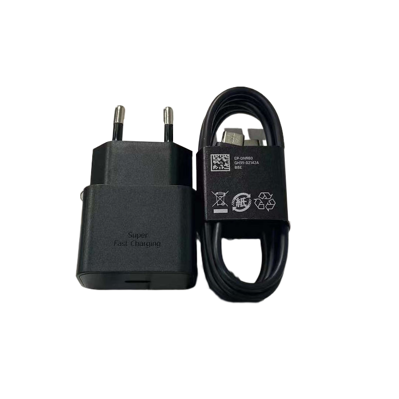 Picture of 25W Power Adapter USB-C Super Fast Charging Wall Charger Cube EP-T2510 PD Travel Adapter Type C Power Charger for Samsung Galaxy S25 S24 S23 S22 A54 5G A34 A15 A14 A25 A53 5G A35 S22 S22+ Fold3 Flip3 M53 5G M51 M33 5G M31S F23 5G S21 S21+ S21 FE Others