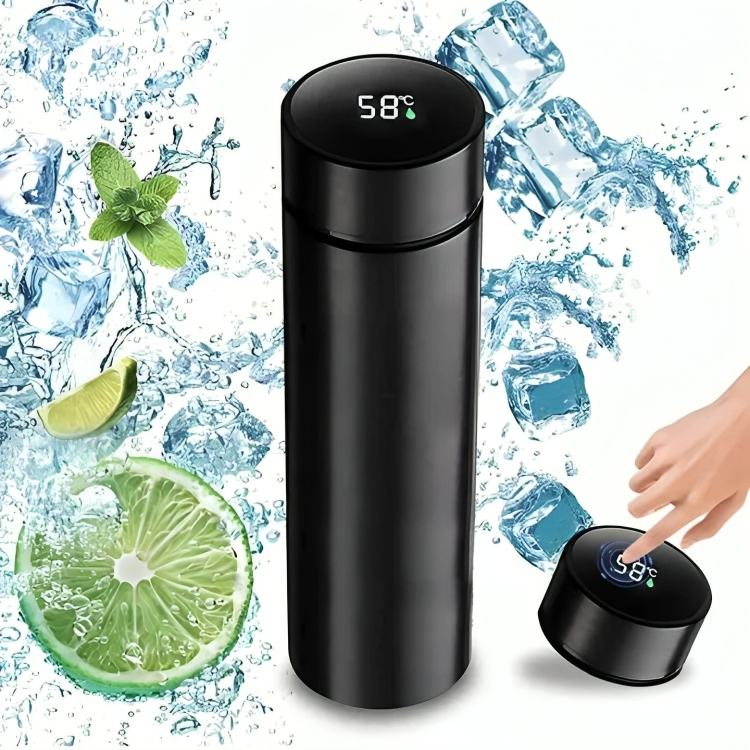 Picture of Stay Hydrated On The Go With The Temperature Thermos Water Bottle - Smart Water Bottle by Kitchen Glance