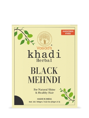 Picture of Vagad's Khadi Khadi-Hair-Color-Black Natural Mehendi