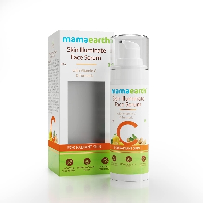 Picture of Mamaearth Skin Illuminate Vitamin C Serum For Radiant Skin with High Potency Vitamin C Turmeric (30 g)