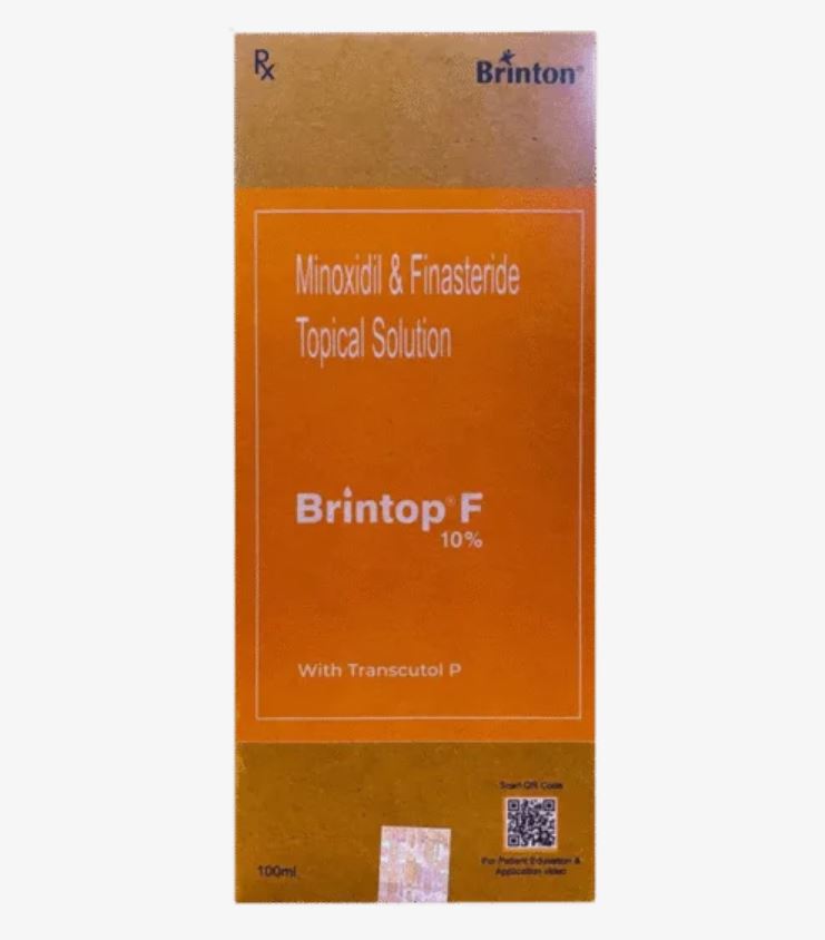 Picture of Brintop F 10 % Hair regrowth Treatment Serum -100 ml