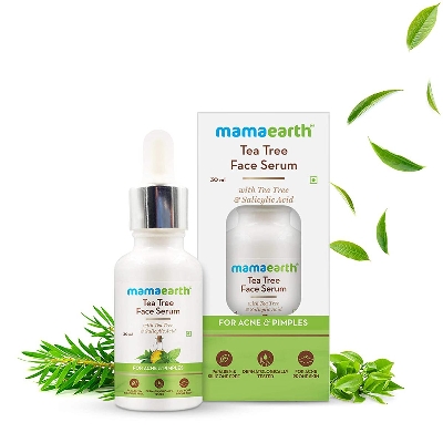 Picture of Mamaearth Tea Tree Face Serum for Acne Prone skin With Tea Tree & Salicylic Acid For Acne & Pimples – 30 ml
