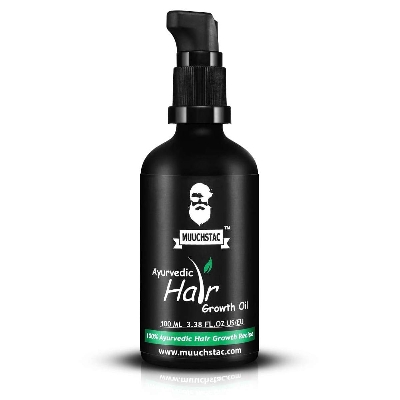 Picture of MUUCHSTAC Ayurvedic Hair Growth Oil Hair Oil (100 ml)
