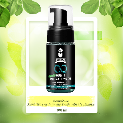 Picture of Muuchstac Men's TeaTree Intimate Wash with pH Balance-100 ml