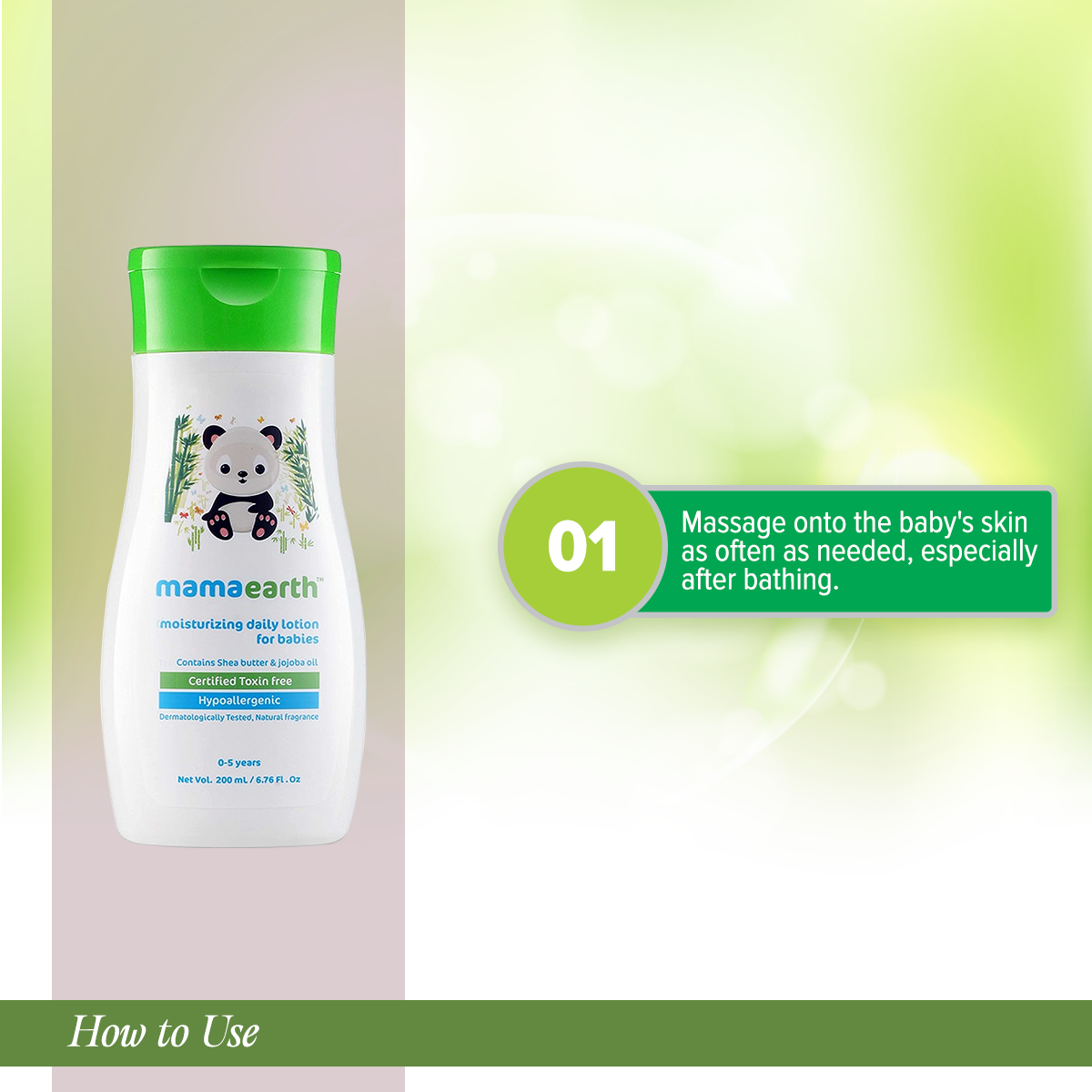 Picture of Mamaearth Daily Moisturizing Lotion for Babies 200ml