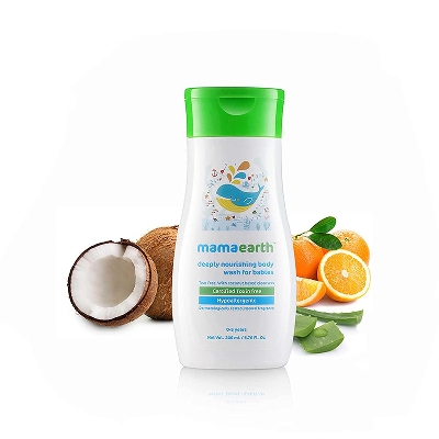 Picture of Mamaearth Deeply nourishing body wash for babies (200 ml)