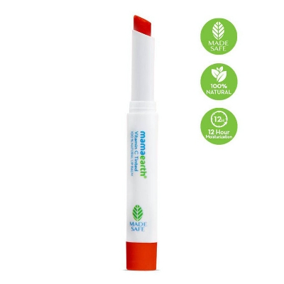Picture of Mamaearth Vitamin C Tinted Natural Lip Balm for Lip Lightening With Vitamin C and Honey