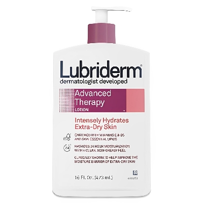 Picture of Lubriderm Advanced Therapy Fragrance Free Moisturizing Lotion-473 ml