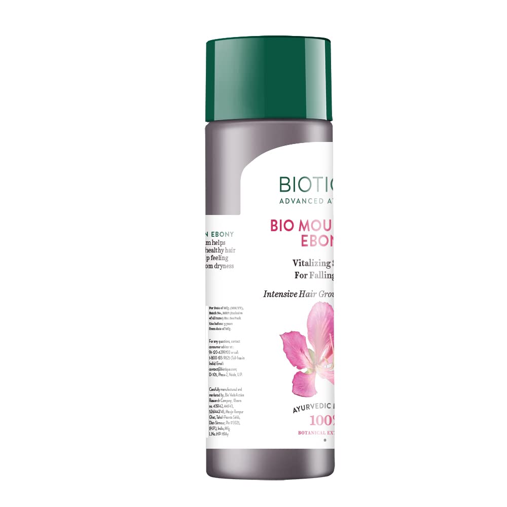 Picture of Biotique Bio Mountain Ebony Vitalizing Serum For Falling Hair-120Ml