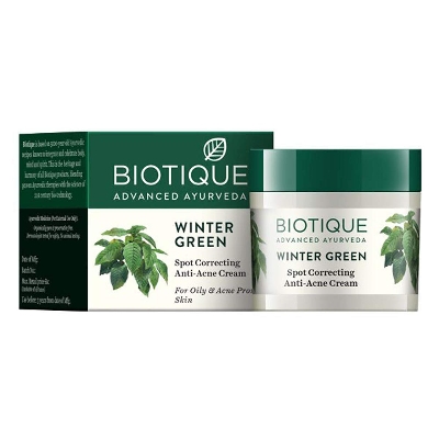 Picture of Biotique Bio Winter Green SpotCorrecting AntiAcne ointment-15g