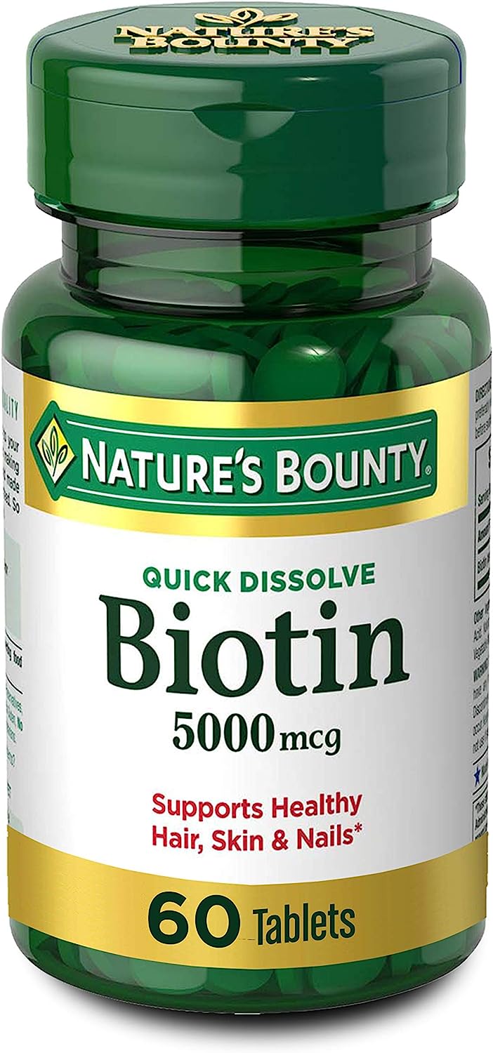 Picture of Nature's Bounty biotin 5000 mcg-60 Quick Dissolve