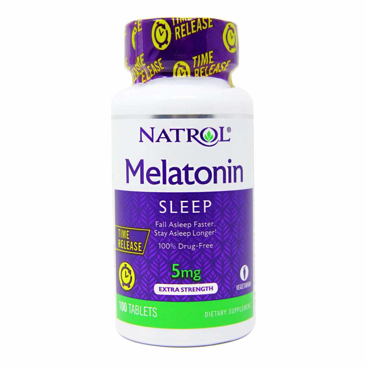 Picture of Natrol Melatonin Time Release Tablets 5Mg-100 Counts