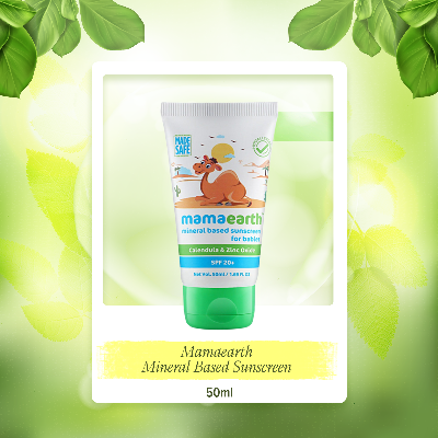 Picture of Mamaearth Mineral Based Sunscreen for Babies-50 ml