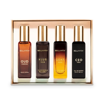 Picture of Bella Vita Organic Man Perfume Gift Set for Men 4x20 ml Perfumes Luxury Scent with Long Lasting Fragrance