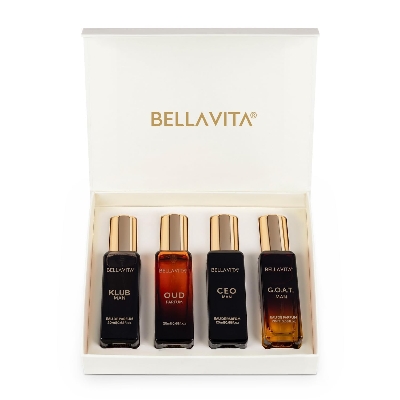 Picture of Bella Vita Organic Man Perfume Gift Set for Men 4x20 ml Perfumes Luxury Scent with Long Lasting Fragrance