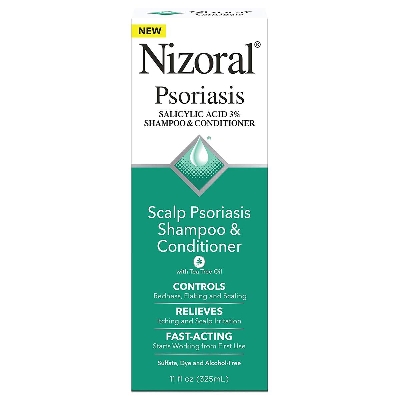 Picture of Nizoral Scalp Psoriasis Shampoo & Conditioner, 11 Ounce(USA)