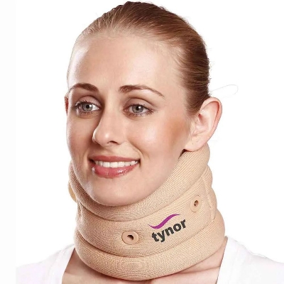 Picture of Tynor Cervical Collar Soft With Support,(Adjustable pain relief Neck supporting)