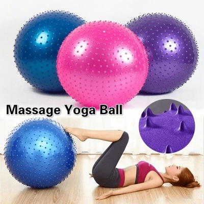Picture of 1PC Pelota Pilates 65 cm Exercise Gym Balance Fitness Yoga Ball Fitness Anti Burst Ball For Body Yoga Workout